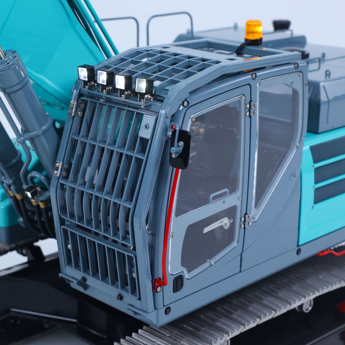 LESU 1/14 RC Metal Hydraulic Excavator SK500 RTR Remote Control Digger Model 6CH Valve 3MAP Pump Relief Valve PL18EV Lite Radio