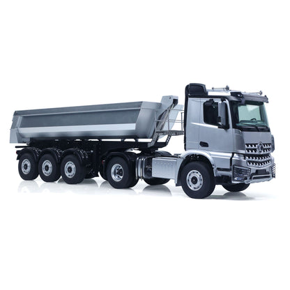 Fast Shipping Kabolite RTR Car 1/14 4X4 RC Tractor Truck 3Axles Electric Lifting Dump Trialer