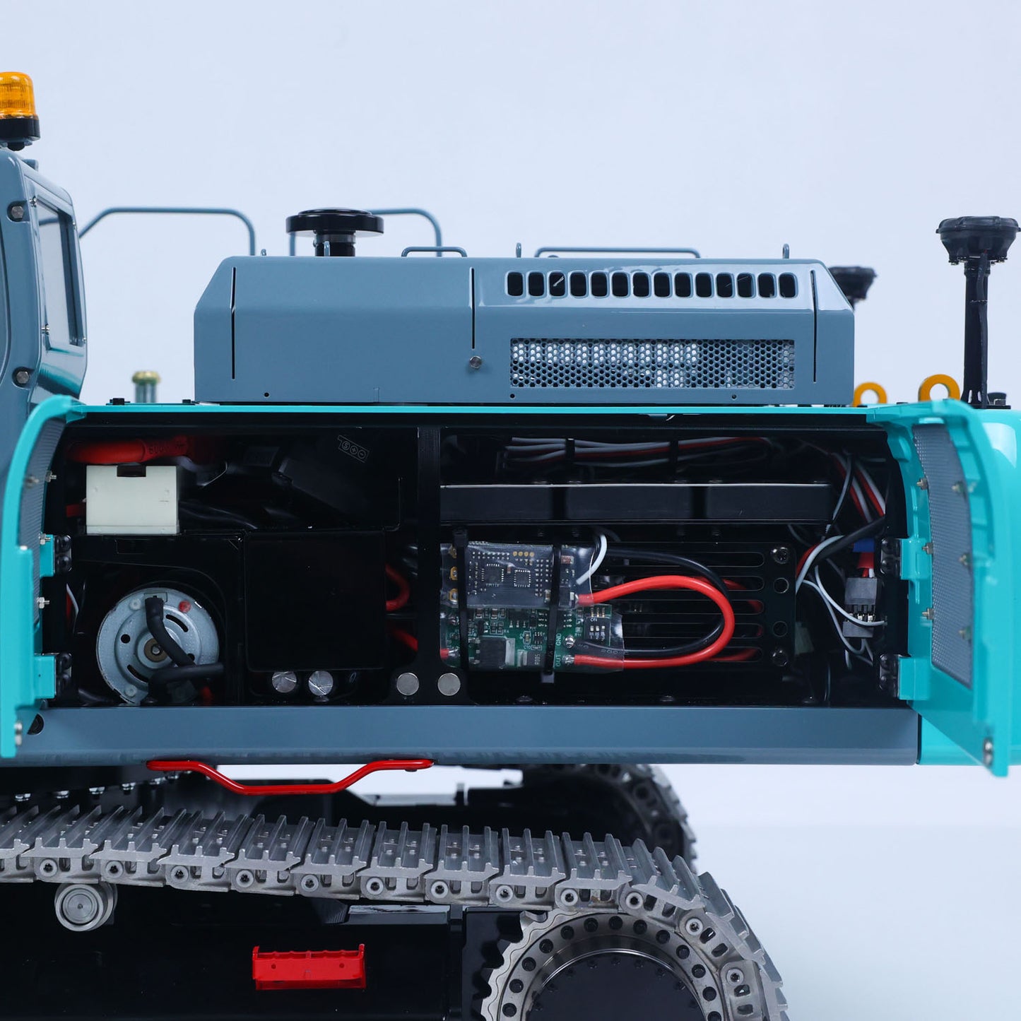 LESU 1/14 RC Metal Hydraulic Excavator SK500 RTR Remote Control Digger Model 6CH Valve 3MAP Pump Relief Valve PL18EV Lite Radio