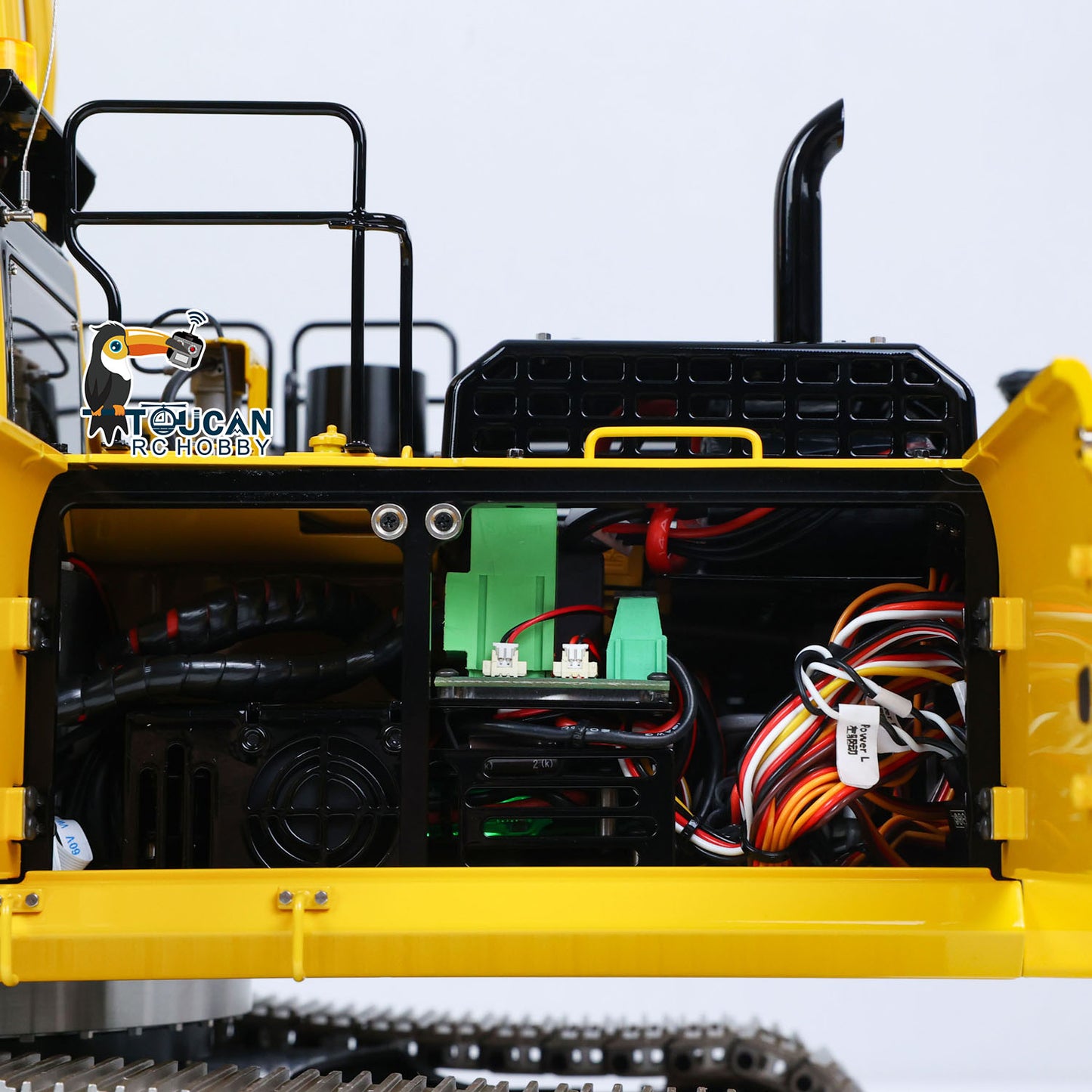 LESU 1/14 Metal Remote Control Hydraulic Tracked Excavator RTR Aoue PC500 RC Digger 7Ways Valve PL18EV Lite Radio Light Battery