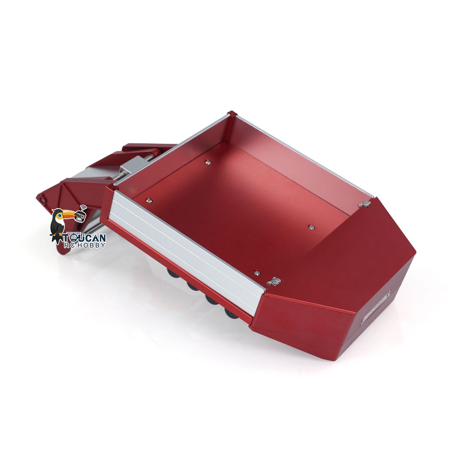 New Version 1/14 4 Axles RC Heavy Trailer Degree 999 CNC Goose-neck Trailer