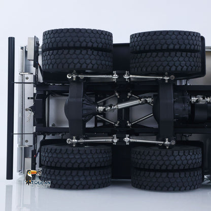 1/14 2.4G RC Electric Lifting Dumper 5702 Model 6*6 Tipper Vehicle 2Speed Sound Light Motor RTR Car Gifts Adults