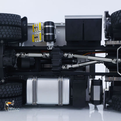 1/14 2.4G RC Electric Lifting Dumper 5702 Model 6*6 Tipper Vehicle 2Speed Sound Light Motor RTR Car Gifts Adults