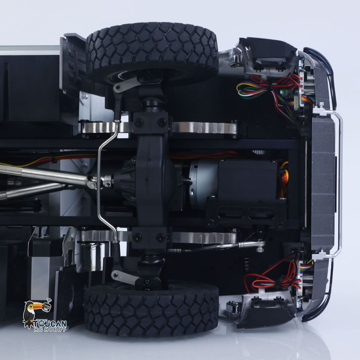 1/14 2.4G RC Electric Lifting Dumper 5702 Model 6*6 Tipper Vehicle 2Speed Sound Light Motor RTR Car Gifts Adults