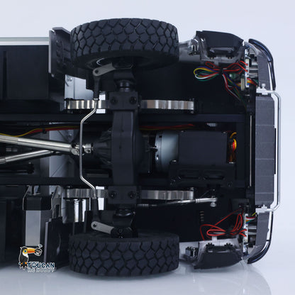 1/14 2.4G RC Electric Lifting Dumper 5702 Model 6*6 Tipper Vehicle 2Speed Sound Light Motor RTR Car Gifts Adults
