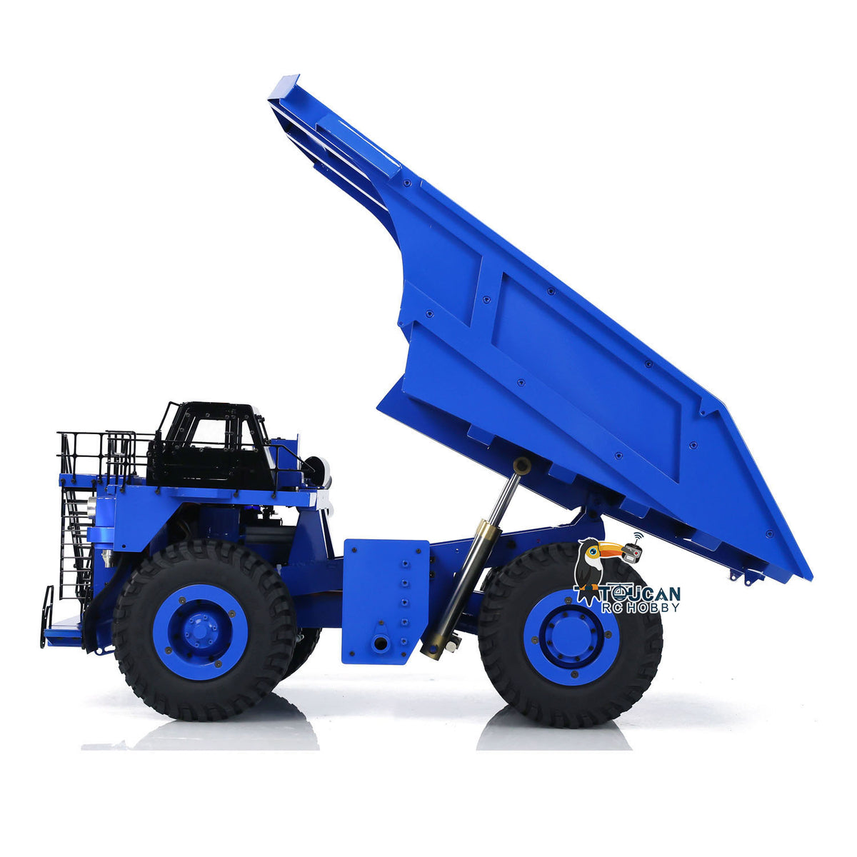 Metal 1/20 RC Hydraulic Mine Truck 793D Heavy Duty Remote Control Dumper RTR 2Speed Gearbox Flysky I6X Radio Light System