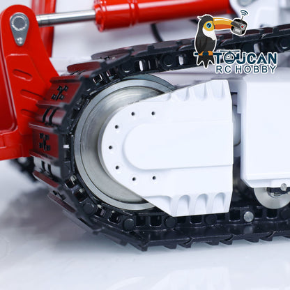 Metall LESU 1/14 RC Hydraulische Planierraupe Aoue 850K Bulldozer