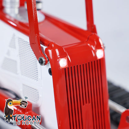 1/14 Hydraulic RC Bulldozer LESU Aoue 850K Metal I6S Remote Control Dozers Model