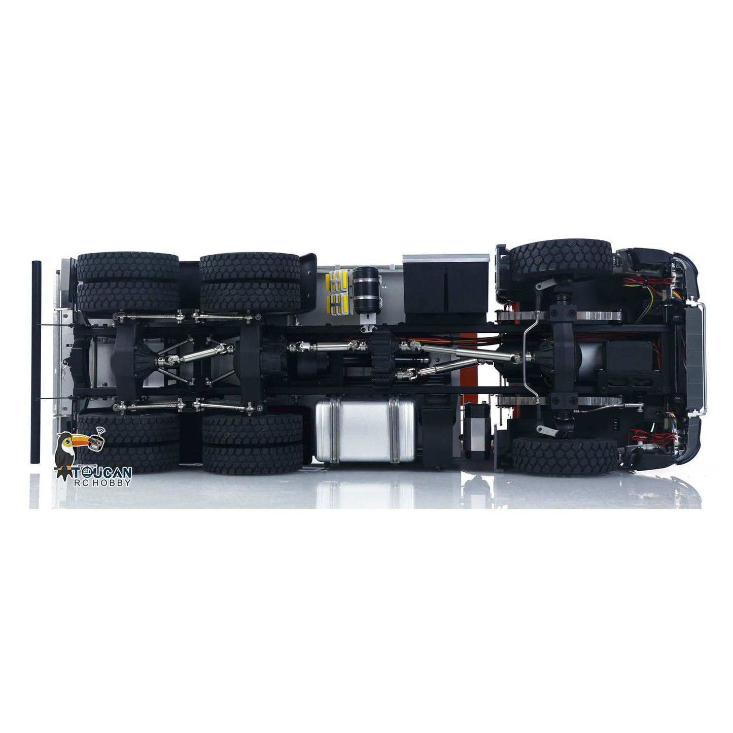 1/14 2.4G RC Electric Lifting Dumper 5702 Model 6*6 Tipper Vehicle 2Speed Sound Light Motor RTR Car Gifts Adults