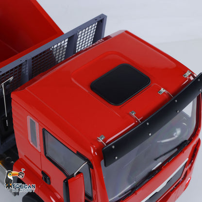 LESU Metal 1/14 RC Hydraulic Swing Arm Garbage Dump Truck 4X4 RTR TGS Light Sound ST8 Radio Battery