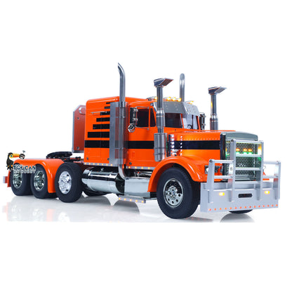 TAMIYA 8X4 1/14 Remote Control Tractor Truck 56344 Grand Hauler TOUCAN Mid Lift Axle Chassis Suspension Flysky Radio Smoke Unit