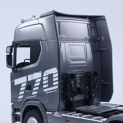 SOLD OUT Fast Shipping 1/18 Plastic 6X4 Remote Control Tractor Truck 770S 1501 RWD RC Lorry Vehicle Light Sound Ready to Run Model Toys for Adults
