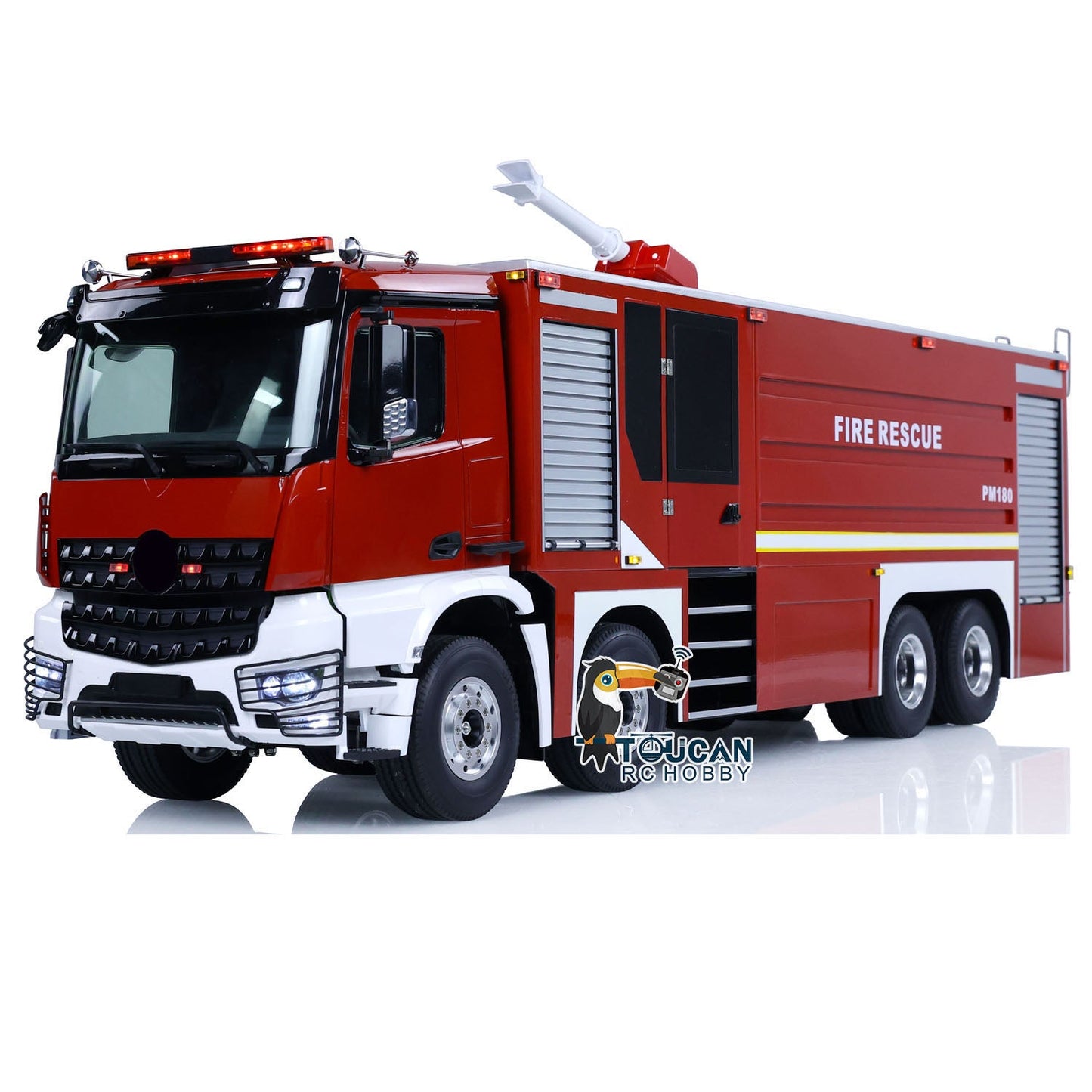 AUF LAGER 8x4 1/14 RC Feuerwehrauto RC Sprinklerfahrzeuge