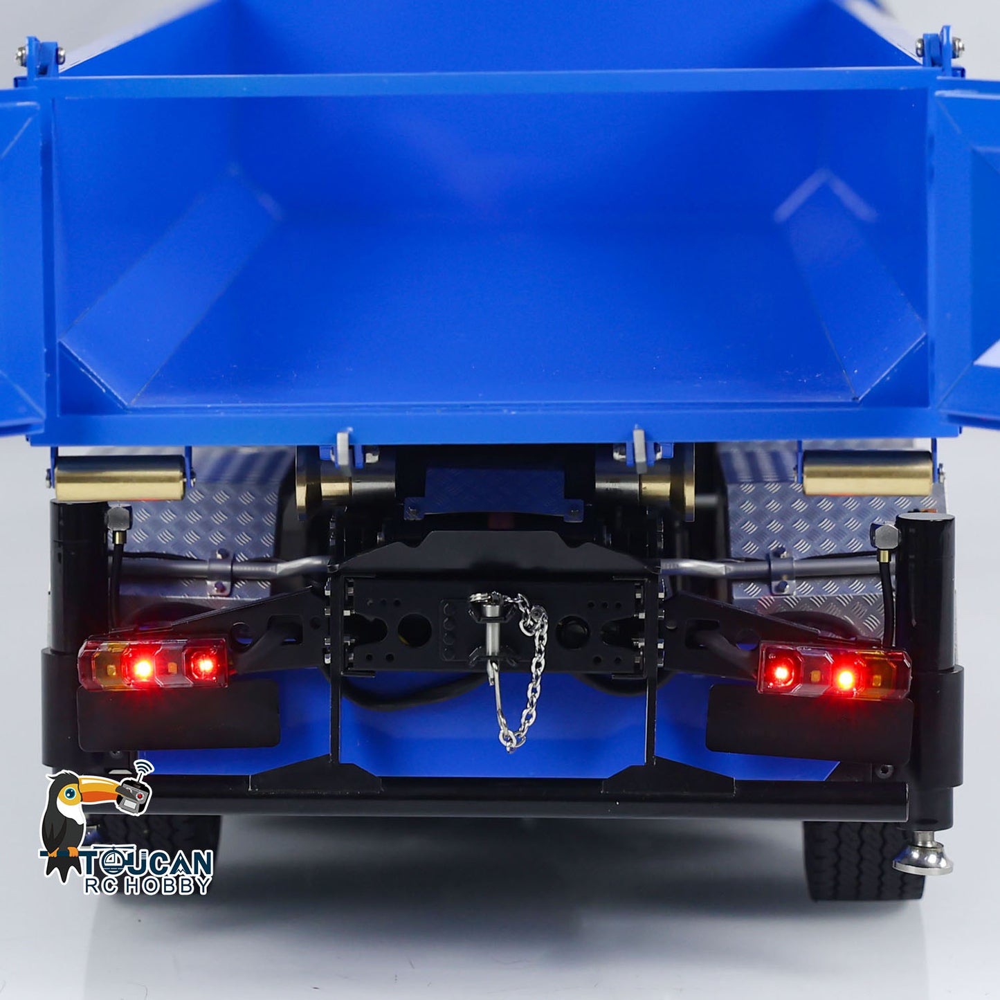 1/14 10x10 RC Hydraulic Crane Dumper Truck With Normal Metal Bucket