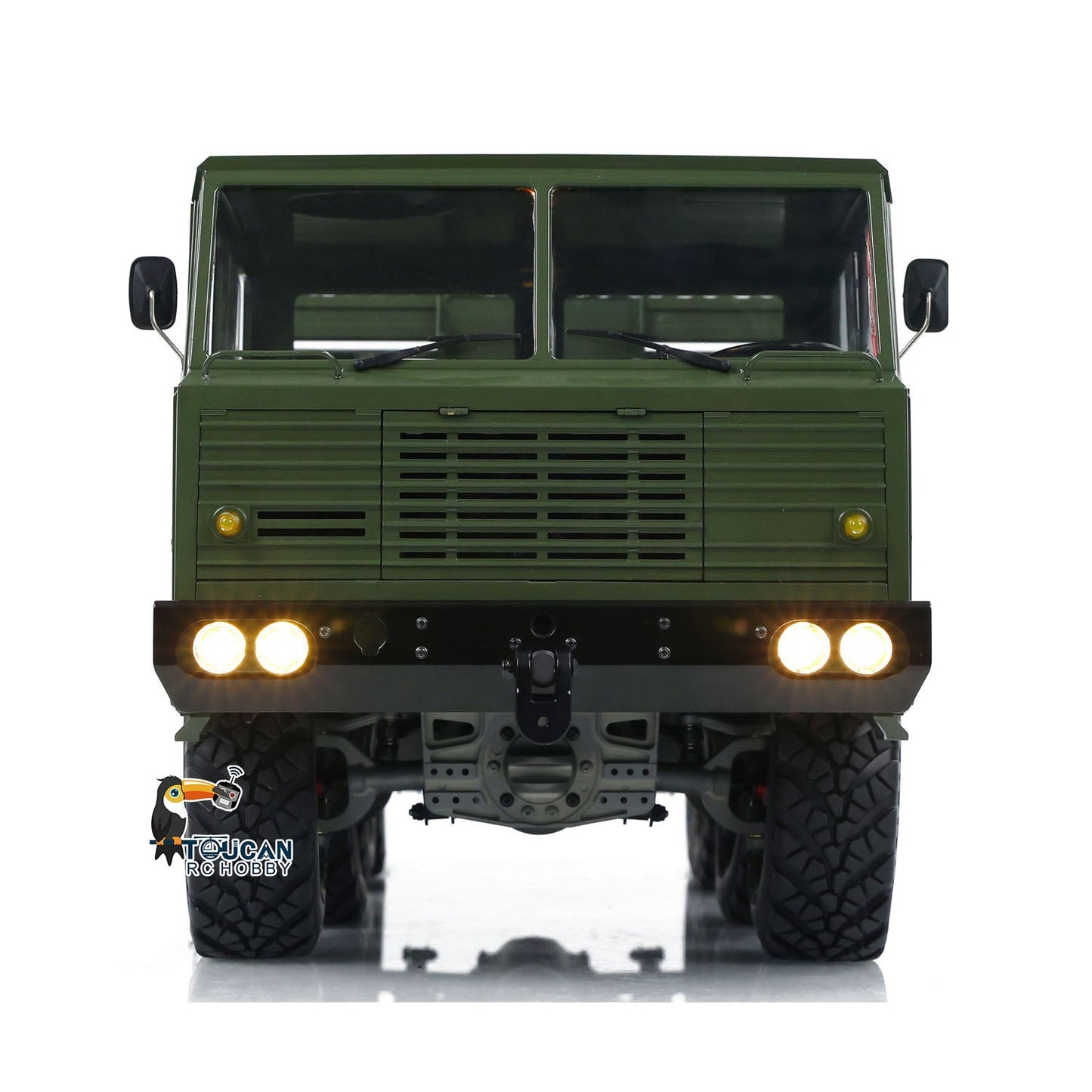 Camion militaire tout-terrain électrique CROSSRC DC8 8x8 échelle 1/12 RTR