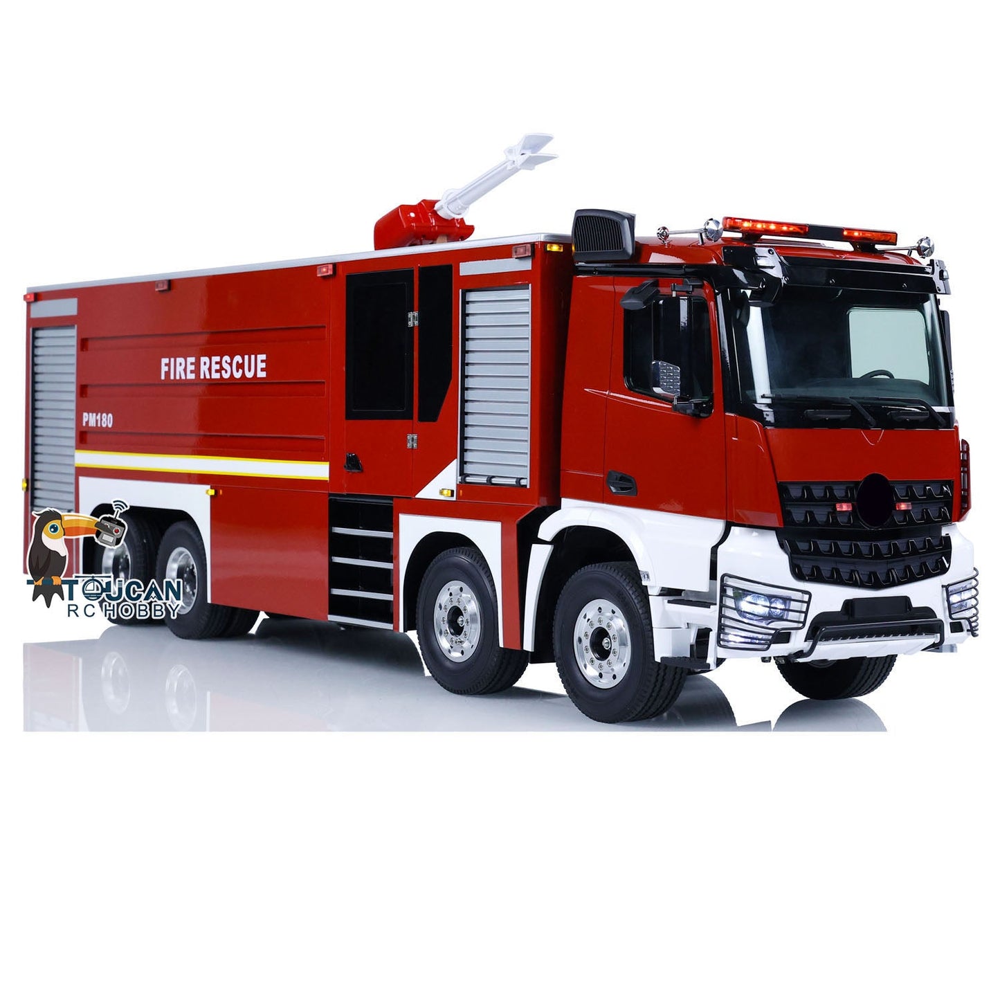 AUF LAGER 8x4 1/14 RC Feuerwehrauto RC Sprinklerfahrzeuge