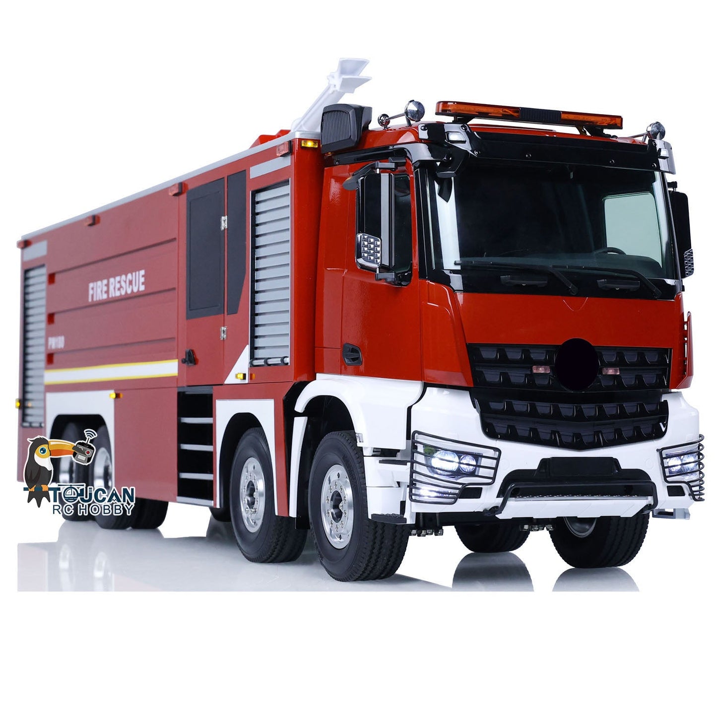 AUF LAGER 8x4 1/14 RC Feuerwehrauto RC Sprinklerfahrzeuge