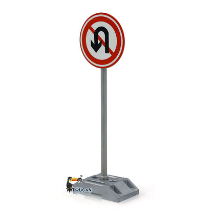 Decorative Traffic Sign Spare Part for 1/14 RC Truck Construction Vehicle