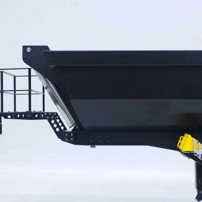 Fast Shipping Kabolite 1/14 Metal Remote Control 3Axles Electric Lifting Semi Trailer Dumper for RC Tractor Truck 770S 100 Battery Charger