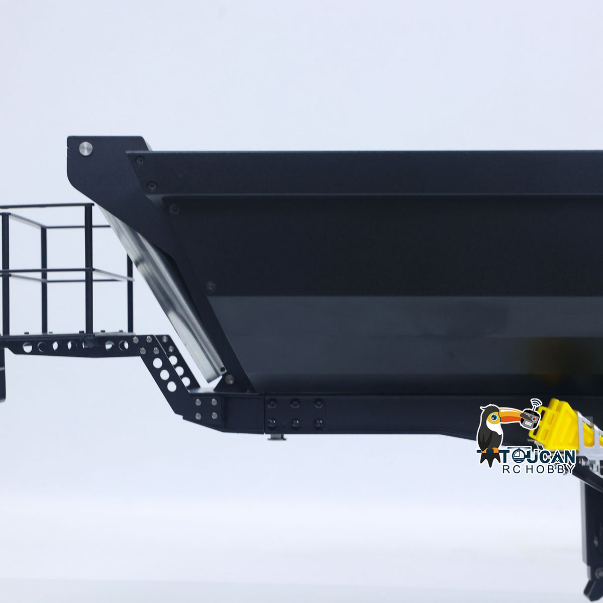 US STOCK Kabolite 1/14 Metal Remote Control 3Axles Electric Lifting Semi Trailer Dumper for RC Tractor Truck 770S 100 Battery Charger