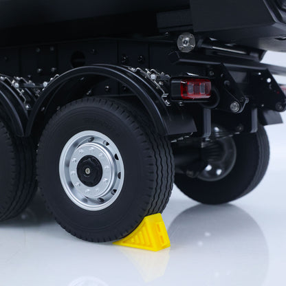 Fast Shipping Kabolite 1/14 Metal Remote Control 3Axles Electric Lifting Semi Trailer Dumper for RC Tractor Truck 770S 100 Battery Charger