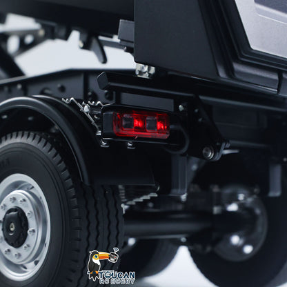 US STOCK Kabolite 1/14 Metal Remote Control 3Axles Electric Lifting Semi Trailer Dumper for RC Tractor Truck 770S 100 Battery Charger