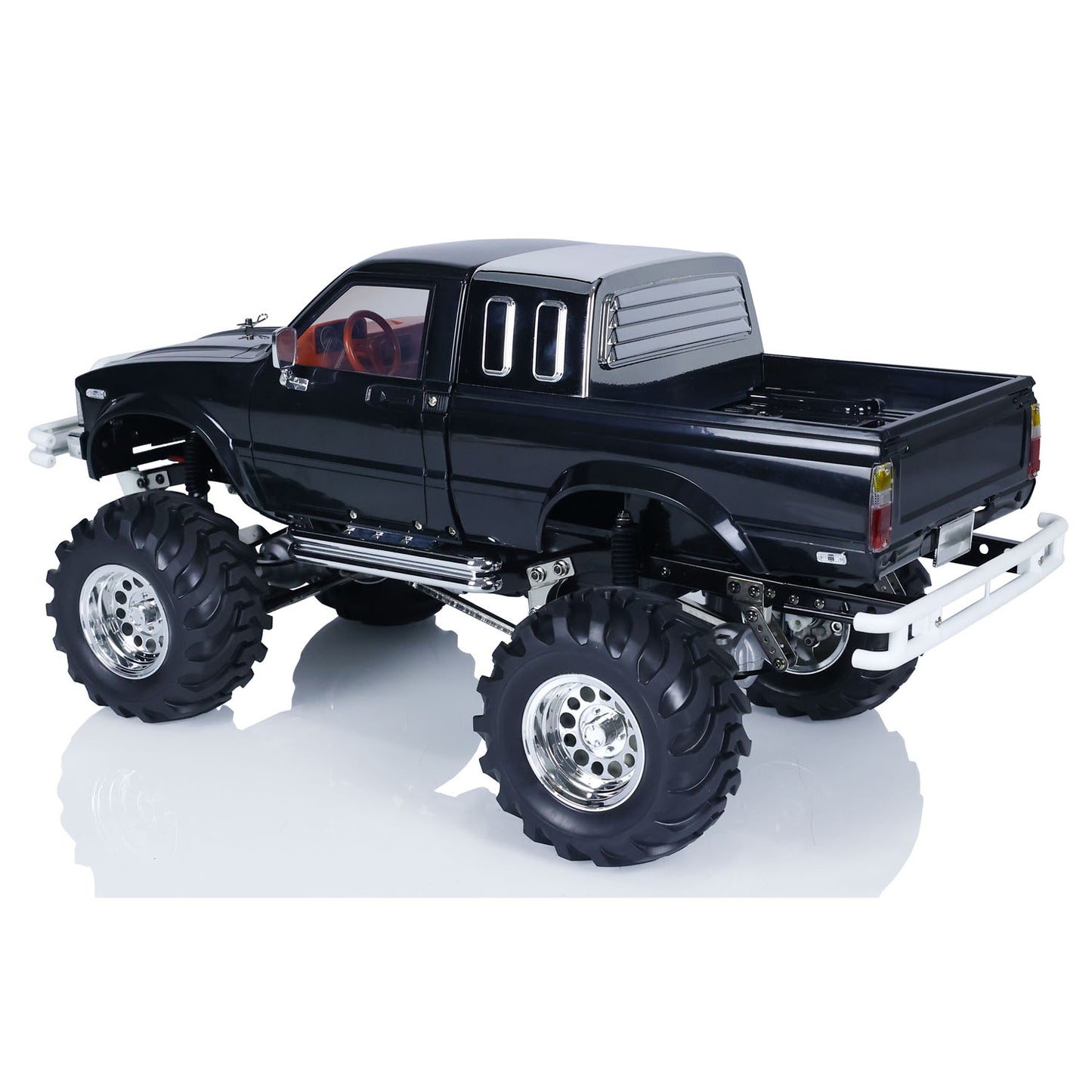 US Stock HG 1/10 RC Pickup Model 4*4 Rally Car Series Car Racing Crawler 2.4G RTR Black
