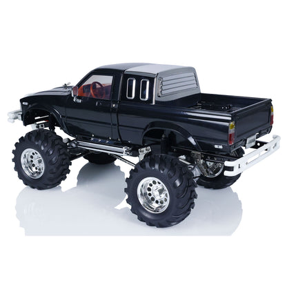 US Stock HG 1/10 RC Pickup Model 4*4 Rally Car Series Car Racing Crawler 2.4G RTR Black