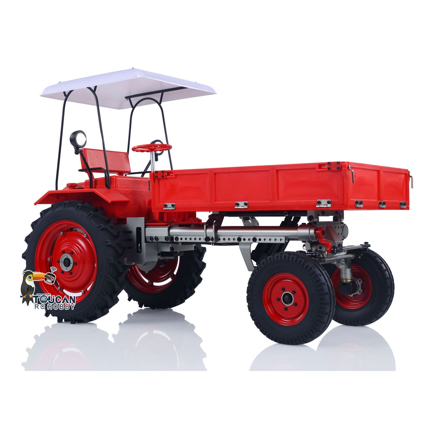Kingkong 1/10 RC Farm Tractor Car Model DONKEY T16 4?¨¢2 Transport Vehicle for Mihail Petecila