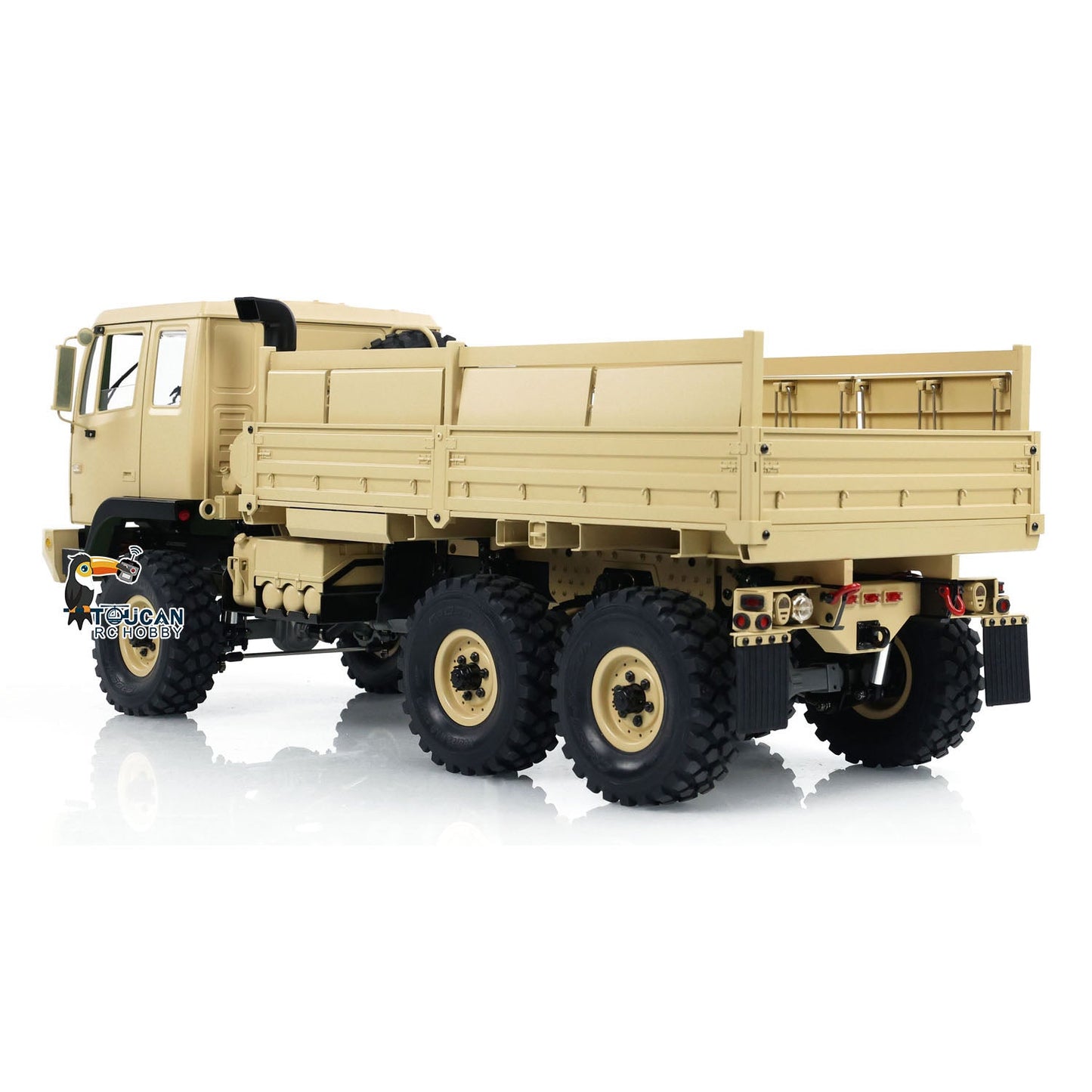 Camion militaire télécommandé CrossRC FC6 1:12 RTR 6WD Unité de fumée DIY