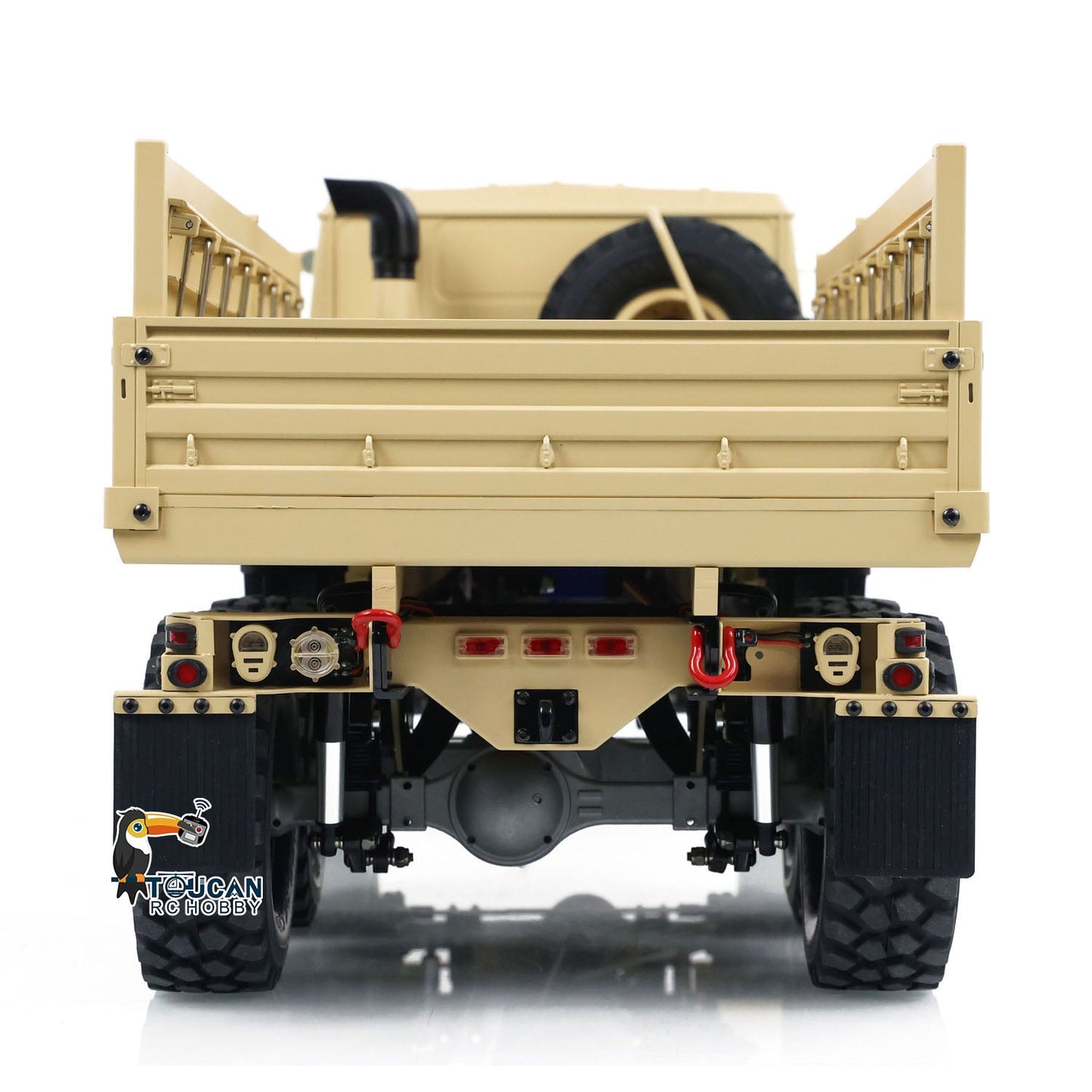 Camion militaire télécommandé CrossRC FC6 1:12 RTR 6WD Unité de fumée DIY