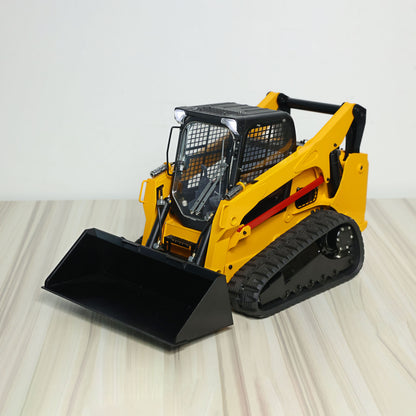 1/14 RC Hydraulic Skid-Steer Tracked Loader SM770 Remote Control Car Light Sound