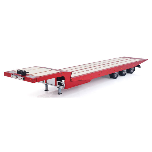 Degree Metal 3Axle Trailer 994 Electric Support Leg Winch For 1/14 TAMIYA Remote Control Tractor Truck DIY Model RC Excavator