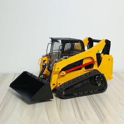 1/14 RC Hydraulic Skid-Steer Tracked Loader SM770 Remote Control Car Light Sound