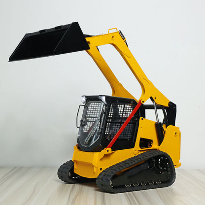 1/14 RC Hydraulic Skid-Steer Tracked Loader SM770 Remote Control Car Light Sound