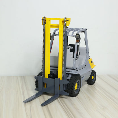 1/14 Hydraulic RC Forklift Wheeled Transfer Car Metal Construction Vehicles