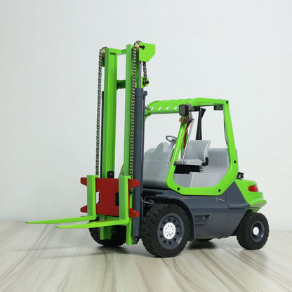 1/14 Hydraulic RC Forklift Wheeled Transfer Car Metal Construction Vehicles