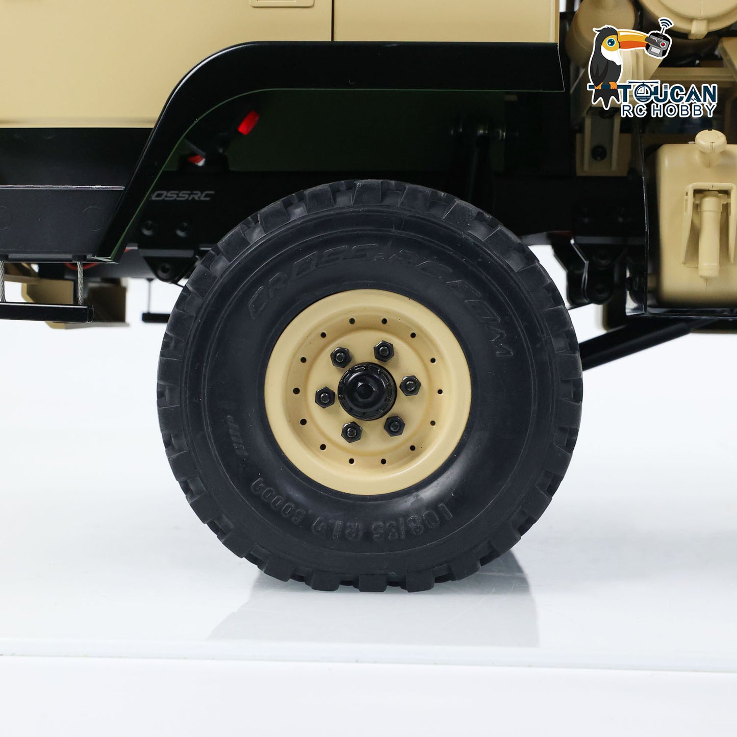 CrossRC FC6 1:12 RTR RC Militär-LKW 6WD DIY Raucheinheit