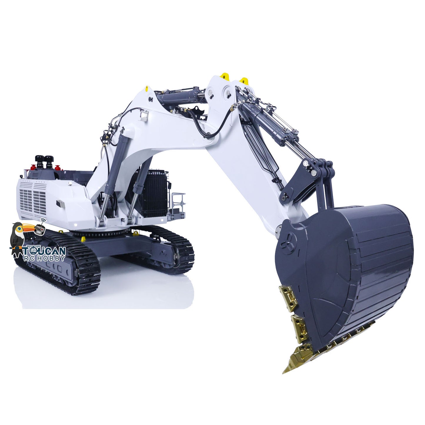 1:14 LESU RC Hydraulic Excavator AOUE 9150 Metal RTR Remote Control Digger Model
