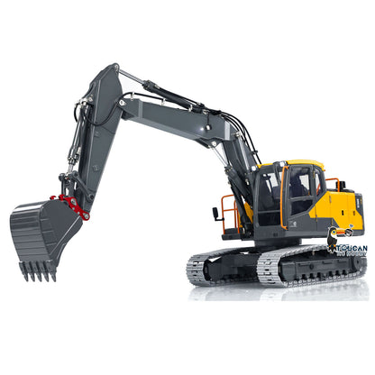 1:14 RC Hydraulic 3 Arms Excavator 160 Metal Remote Control Digger