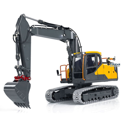 1:14 RC Hydraulic 3 Arms Excavator 160 Metal Remote Control Digger