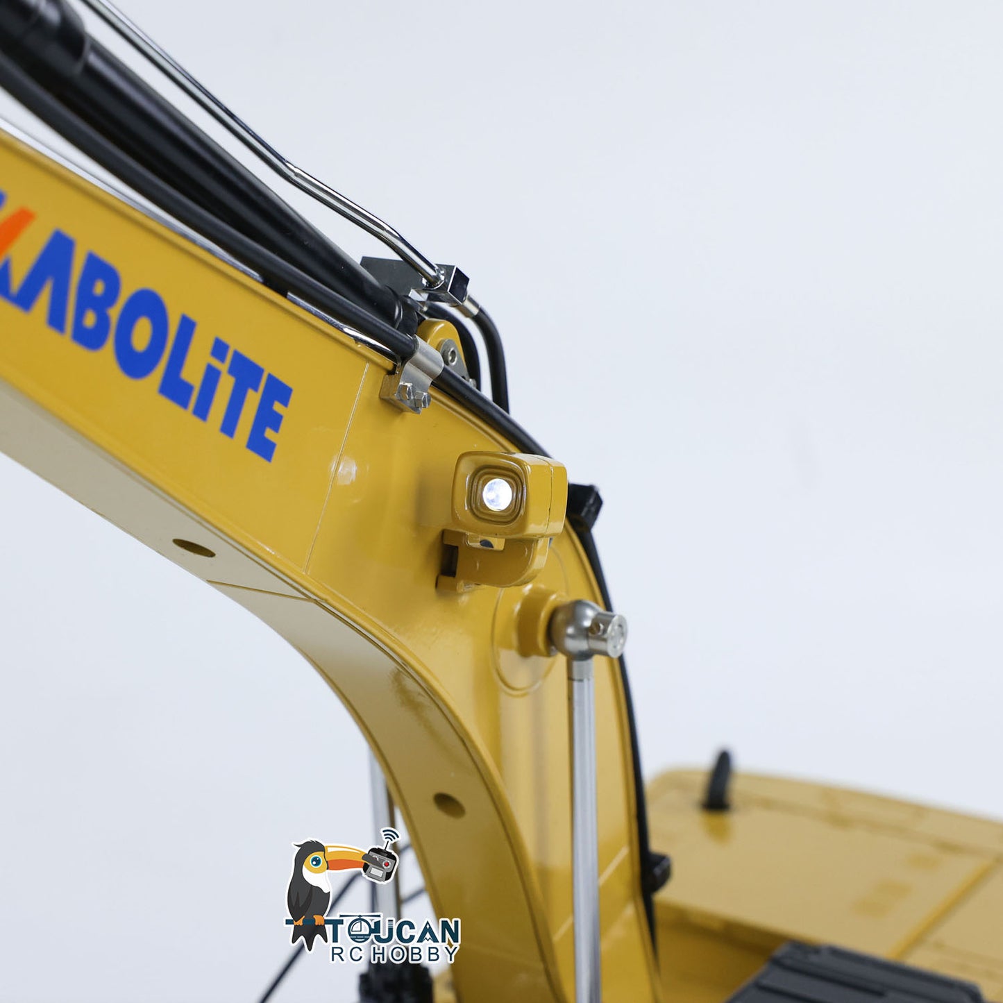 Kabolite K961 100S PRO 1/18 RC Hydraulic Excavator RTR Remote Control Digger Flysky ST8 Radio 2S Battery Electric Claw Hammer