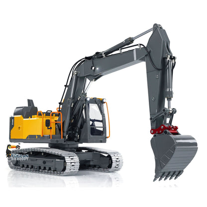 1:14 RC Hydraulic 3 Arms Excavator 160 Metal Remote Control Digger