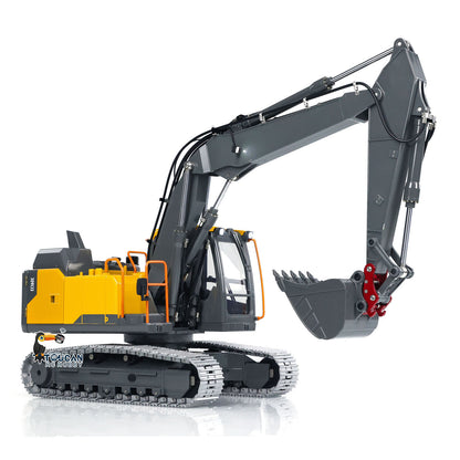 1:14 RC Hydraulic 3 Arms Excavator 160 Metal Remote Control Digger