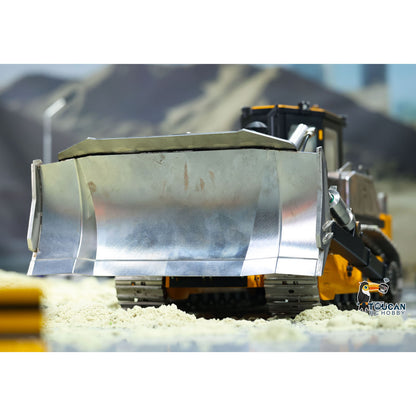 Metal 1/12 RC Hydraulic Bulldozer D155AX RTR Heavy Dozer Model 7 Way Valve 1.0L Oil Pump 5 Plows Radio Master TX15 Radio Battery