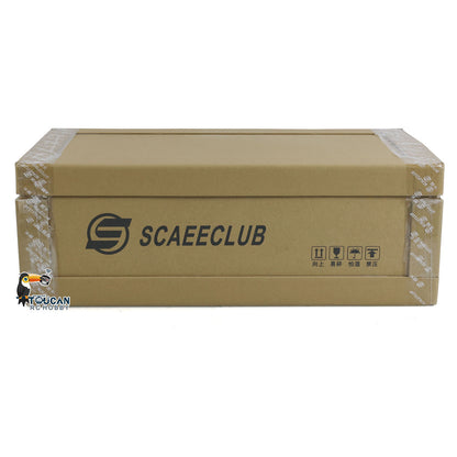 AUF LAGER ScaleClub 1/14 Metallchassis für 6x6 RC Sattelzugmaschine R620 R730 R470