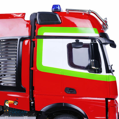 TOUCAN RC Tractor Trucks 1/14 8x8 Differential Lock Axles 3Speed Gearbox Metal Chassis TOUCAN BZ Cabin Lorry Cars Model