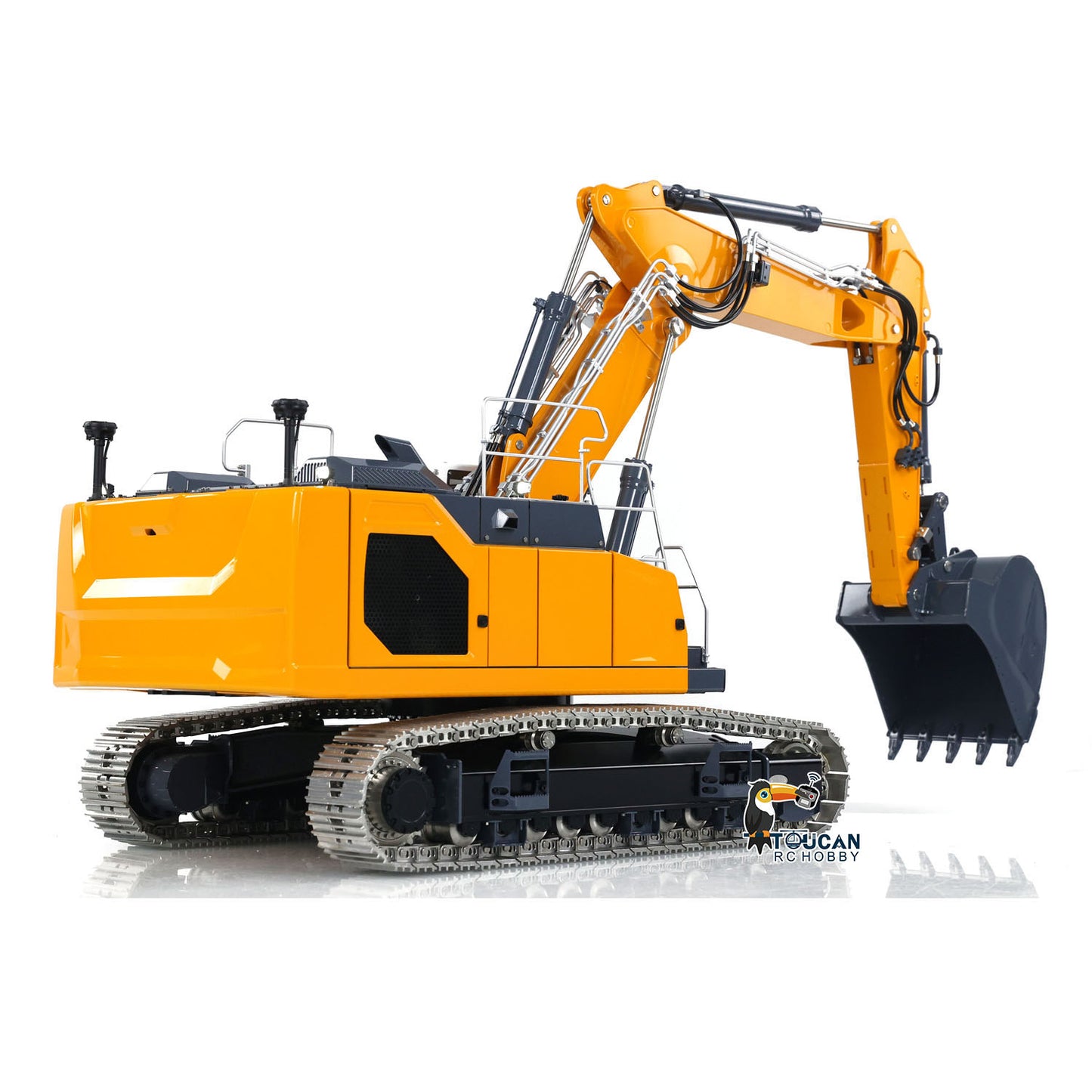 LESU 3-Section Arm Metal 1/14 Hydraulic RC Excavator LR945 Radio Control Diggers PNP/RTR Optional Versions