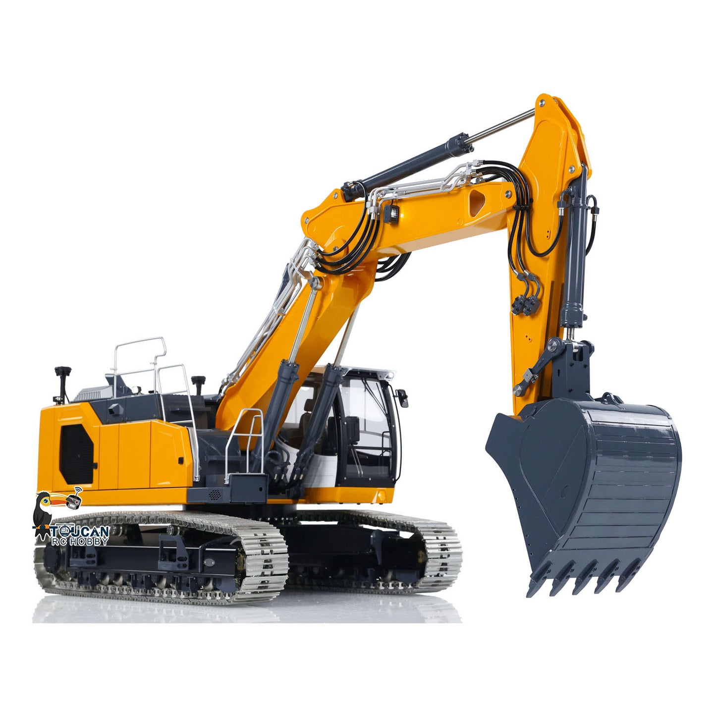 LESU 3-Section Arm Metal 1/14 Hydraulic RC Excavator LR945 Radio Control Diggers PNP/RTR Optional Versions