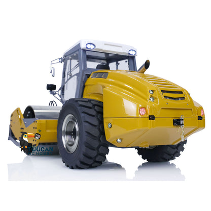 LESU 1/14 Rouleau compresseur hydraulique RC assemblé en métal RTR Aoue-H13i A0009